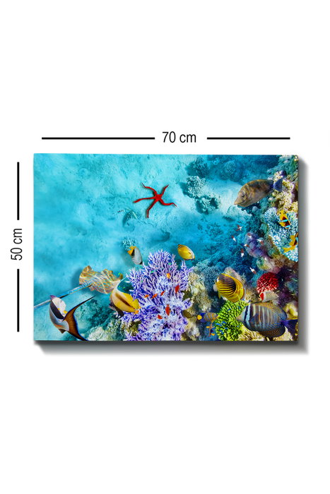 Wallity Kanvas Tablo (50 x 70) - 164 Multicolor